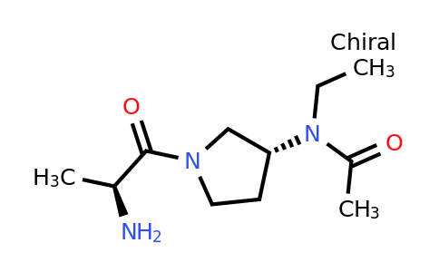 CAS 1401664-84-3 | N-((R)-1-((S)-2-Aminopropanoyl)pyrrolidin-3-yl)-N-ethylacetamide