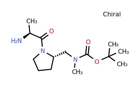 CAS 1401664-89-8 | tert-Butyl (((S)-1-((S)-2-aminopropanoyl)pyrrolidin-2-yl)methyl)(methyl)carbamate