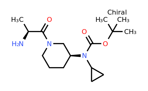 CAS 1401664-94-5 | tert-Butyl ((S)-1-((S)-2-aminopropanoyl)piperidin-3-yl)(cyclopropyl)carbamate