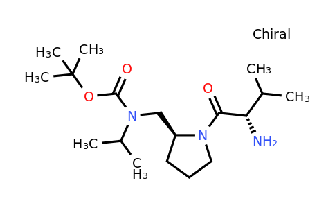 CAS 1401665-14-2 | tert-Butyl (((S)-1-((S)-2-amino-3-methylbutanoyl)pyrrolidin-2-yl)methyl)(isopropyl)carbamate