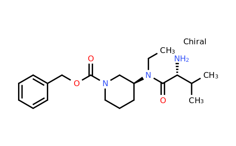 CAS 1401665-17-5 | (S)-Benzyl 3-((R)-2-amino-N-ethyl-3-methylbutanamido)piperidine-1-carboxylate