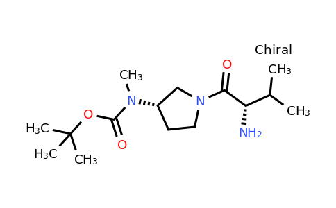 CAS 1401665-51-7 | tert-Butyl ((S)-1-((S)-2-amino-3-methylbutanoyl)pyrrolidin-3-yl)(methyl)carbamate