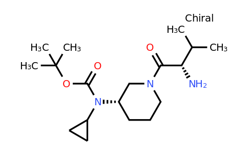 CAS 1401665-94-8 | tert-Butyl ((S)-1-((S)-2-amino-3-methylbutanoyl)piperidin-3-yl)(cyclopropyl)carbamate