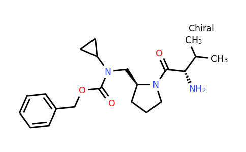 CAS 1401666-03-2 | Benzyl (((S)-1-((S)-2-amino-3-methylbutanoyl)pyrrolidin-2-yl)methyl)(cyclopropyl)carbamate