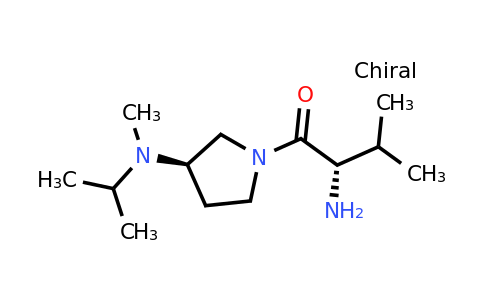 CAS 1401666-04-3 | (S)-2-Amino-1-((R)-3-(isopropyl(methyl)amino)pyrrolidin-1-yl)-3-methylbutan-1-one