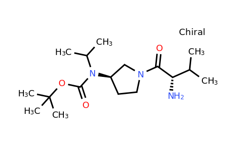 CAS 1401666-07-6 | tert-Butyl ((R)-1-((S)-2-amino-3-methylbutanoyl)pyrrolidin-3-yl)(isopropyl)carbamate