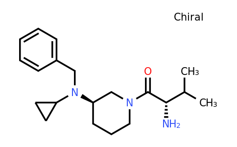 (S)-2-Amino-1-((R)-3-(benzyl(cyclopropyl)amino)piperidin-1-yl)-3-methylbutan-1-one