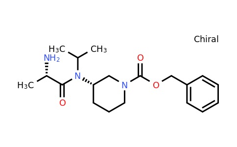 CAS 1401666-21-4 | (S)-Benzyl 3-((S)-2-amino-N-isopropylpropanamido)piperidine-1-carboxylate