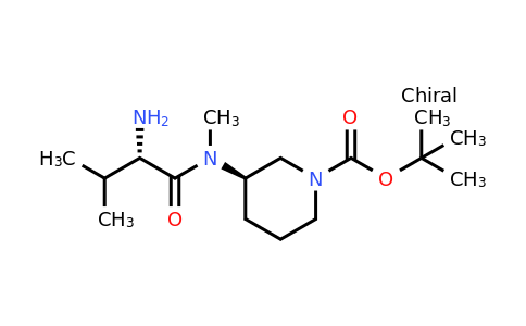 CAS 1401666-22-5 | (R)-tert-Butyl 3-((S)-2-amino-N,3-dimethylbutanamido)piperidine-1-carboxylate