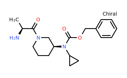CAS 1401666-27-0 | Benzyl ((S)-1-((S)-2-aminopropanoyl)piperidin-3-yl)(cyclopropyl)carbamate