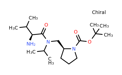 CAS 1401666-28-1 | (S)-tert-Butyl 2-(((S)-2-amino-N-isopropyl-3-methylbutanamido)methyl)pyrrolidine-1-carboxylate
