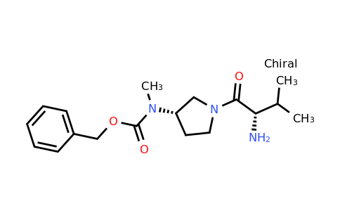 CAS 1401666-29-2 | Benzyl ((S)-1-((S)-2-amino-3-methylbutanoyl)pyrrolidin-3-yl)(methyl)carbamate