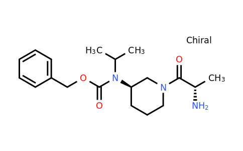 CAS 1401666-45-2 | Benzyl ((R)-1-((S)-2-aminopropanoyl)piperidin-3-yl)(isopropyl)carbamate