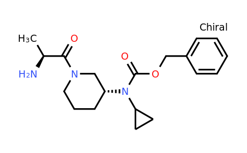 CAS 1401666-48-5 | Benzyl ((R)-1-((S)-2-aminopropanoyl)piperidin-3-yl)(cyclopropyl)carbamate