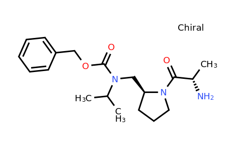 CAS 1401666-59-8 | Benzyl (((S)-1-((S)-2-aminopropanoyl)pyrrolidin-2-yl)methyl)(isopropyl)carbamate