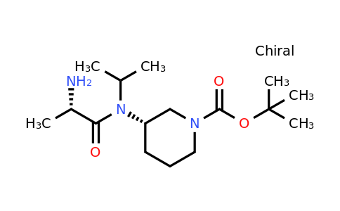 CAS 1401667-09-1 | (S)-tert-Butyl 3-((S)-2-amino-N-isopropylpropanamido)piperidine-1-carboxylate