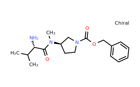 CAS 1401667-12-6 | (R)-Benzyl 3-((S)-2-amino-N,3-dimethylbutanamido)pyrrolidine-1-carboxylate