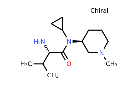 CAS 1401667-33-1 | (S)-2-Amino-N-cyclopropyl-3-methyl-N-((S)-1-methylpiperidin-3-yl)butanamide