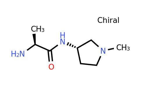 CAS 1401667-35-3 | (S)-2-Amino-N-((S)-1-methylpyrrolidin-3-yl)propanamide