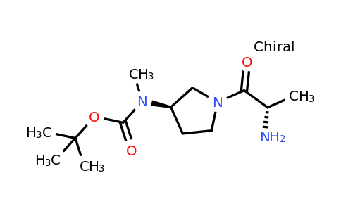 CAS 1401667-43-3 | tert-Butyl ((R)-1-((S)-2-aminopropanoyl)pyrrolidin-3-yl)(methyl)carbamate