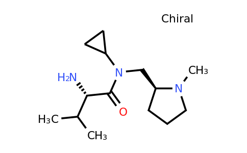 CAS 1401667-44-4 | (S)-2-Amino-N-cyclopropyl-3-methyl-N-(((S)-1-methylpyrrolidin-2-yl)methyl)butanamide