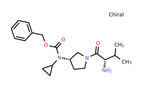 CAS 1401667-60-4 | Benzyl ((S)-1-((S)-2-amino-3-methylbutanoyl)pyrrolidin-3-yl)(cyclopropyl)carbamate
