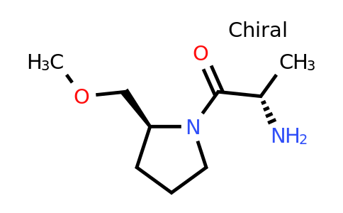 CAS 1401667-78-4 | (S)-2-Amino-1-((S)-2-(methoxymethyl)pyrrolidin-1-yl)propan-1-one