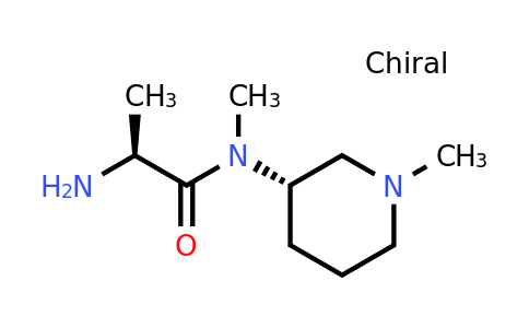CAS 1401667-89-7 | (S)-2-Amino-N-methyl-N-((S)-1-methylpiperidin-3-yl)propanamide
