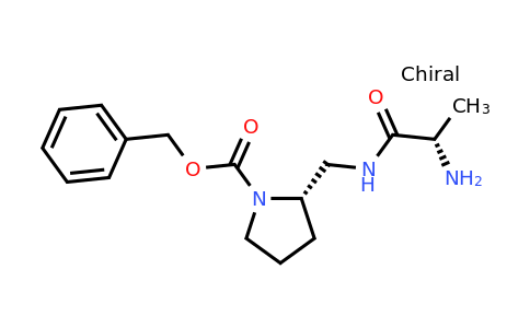 CAS 1401667-90-0 | (S)-Benzyl 2-(((S)-2-aminopropanamido)methyl)pyrrolidine-1-carboxylate
