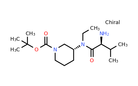 CAS 1401667-95-5 | (R)-tert-Butyl 3-((S)-2-amino-N-ethyl-3-methylbutanamido)piperidine-1-carboxylate