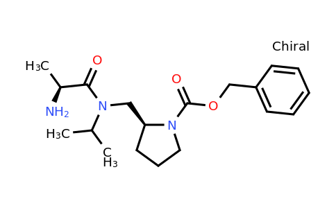 CAS 1401667-98-8 | (S)-Benzyl 2-(((S)-2-amino-N-isopropylpropanamido)methyl)pyrrolidine-1-carboxylate