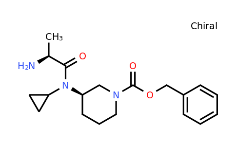 CAS 1401668-04-9 | (R)-Benzyl 3-((S)-2-amino-N-cyclopropylpropanamido)piperidine-1-carboxylate