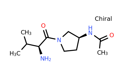 CAS 1401668-07-2 | N-((S)-1-((S)-2-Amino-3-methylbutanoyl)pyrrolidin-3-yl)acetamide