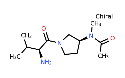 CAS 1401668-11-8 | N-((S)-1-((S)-2-Amino-3-methylbutanoyl)pyrrolidin-3-yl)-N-methylacetamide