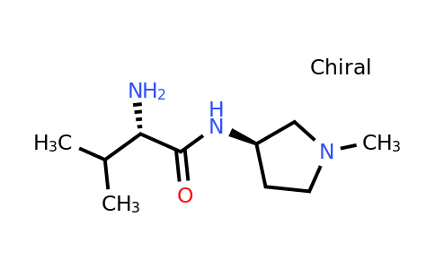 CAS 1401668-20-9 | (S)-2-Amino-3-methyl-N-((R)-1-methylpyrrolidin-3-yl)butanamide