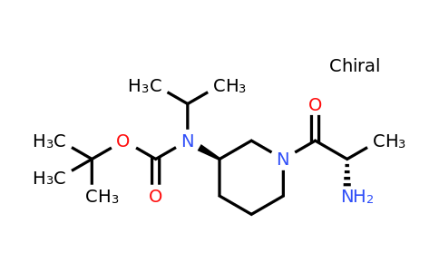 CAS 1401668-25-4 | tert-Butyl ((R)-1-((S)-2-aminopropanoyl)piperidin-3-yl)(isopropyl)carbamate