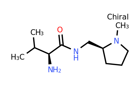 CAS 1401668-41-4 | (S)-2-Amino-3-methyl-N-(((S)-1-methylpyrrolidin-2-yl)methyl)butanamide