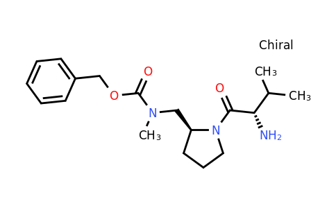CAS 1401668-43-6 | Benzyl (((S)-1-((S)-2-amino-3-methylbutanoyl)pyrrolidin-2-yl)methyl)(methyl)carbamate