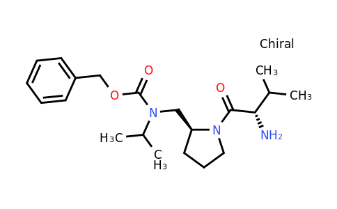 CAS 1401668-45-8 | Benzyl (((S)-1-((S)-2-amino-3-methylbutanoyl)pyrrolidin-2-yl)methyl)(isopropyl)carbamate