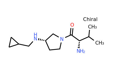 CAS 1401668-83-4 | (S)-2-Amino-1-((S)-3-((cyclopropylmethyl)amino)pyrrolidin-1-yl)-3-methylbutan-1-one