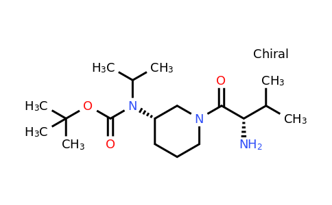 CAS 1401669-06-4 | tert-Butyl ((S)-1-((S)-2-amino-3-methylbutanoyl)piperidin-3-yl)(isopropyl)carbamate