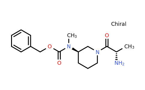 CAS 1401669-08-6 | Benzyl ((R)-1-((S)-2-aminopropanoyl)piperidin-3-yl)(methyl)carbamate