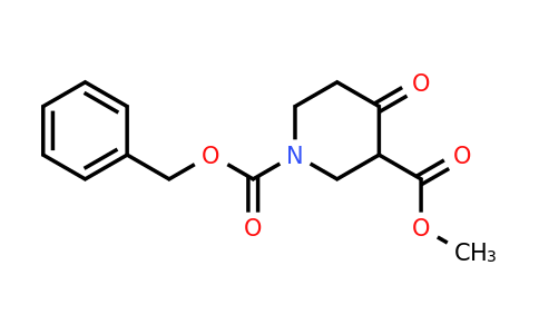 CAS 140176-27-8 | 1-benzyl 3-methyl 4-oxopiperidine-1,3-dicarboxylate