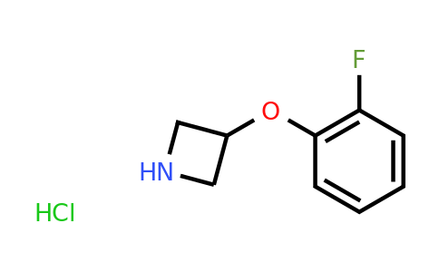 CAS 1401786-30-8 | 3-(2-Fluoro-phenoxy)-azetidine hydrochloride