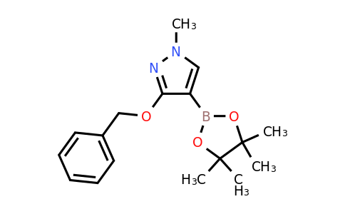 CAS 1401817-40-0 | 3-benzyloxy-1-methyl-4-(4,4,5,5-tetramethyl-1,3,2-dioxaborolan-2-yl)pyrazole