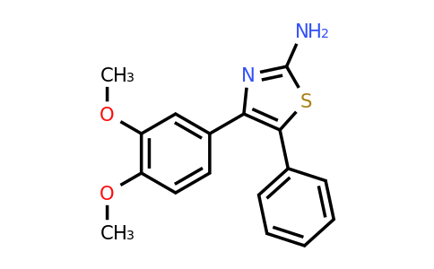 CAS 1401934-53-9 | 4-(3,4-Dimethoxyphenyl)-5-phenylthiazol-2-amine