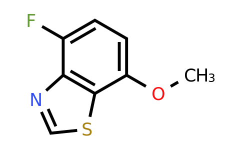 CAS 1402003-95-5 | 4-fluoro-7-methoxybenzo[d]thiazole