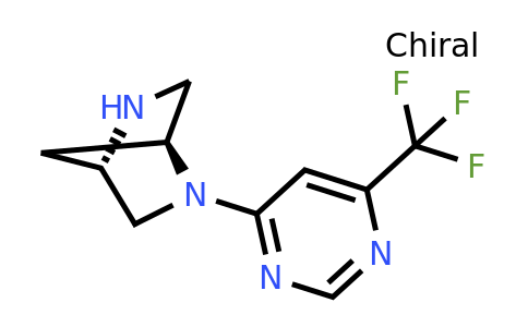 CAS 1402040-56-5 | 2,5-Diazabicyclo[2.2.1]heptane, 2-[6-(trifluoromethyl)-4-pyrimidinyl]-, (1S,4S)-