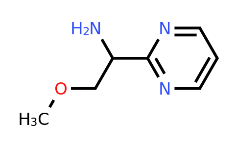 CAS 1402148-60-0 | 2-Methoxy-1-(pyrimidin-2-yl)ethan-1-amine