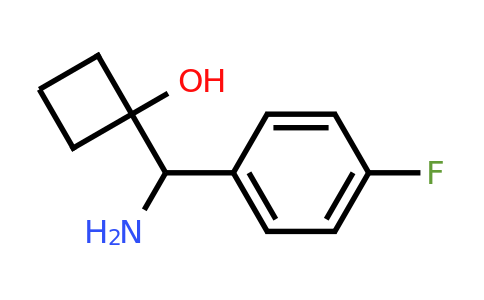CAS 1402152-75-3 | 1-(Amino(4-fluorophenyl)methyl)cyclobutanol